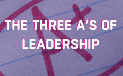 YouTube The Three A’s of Leadership